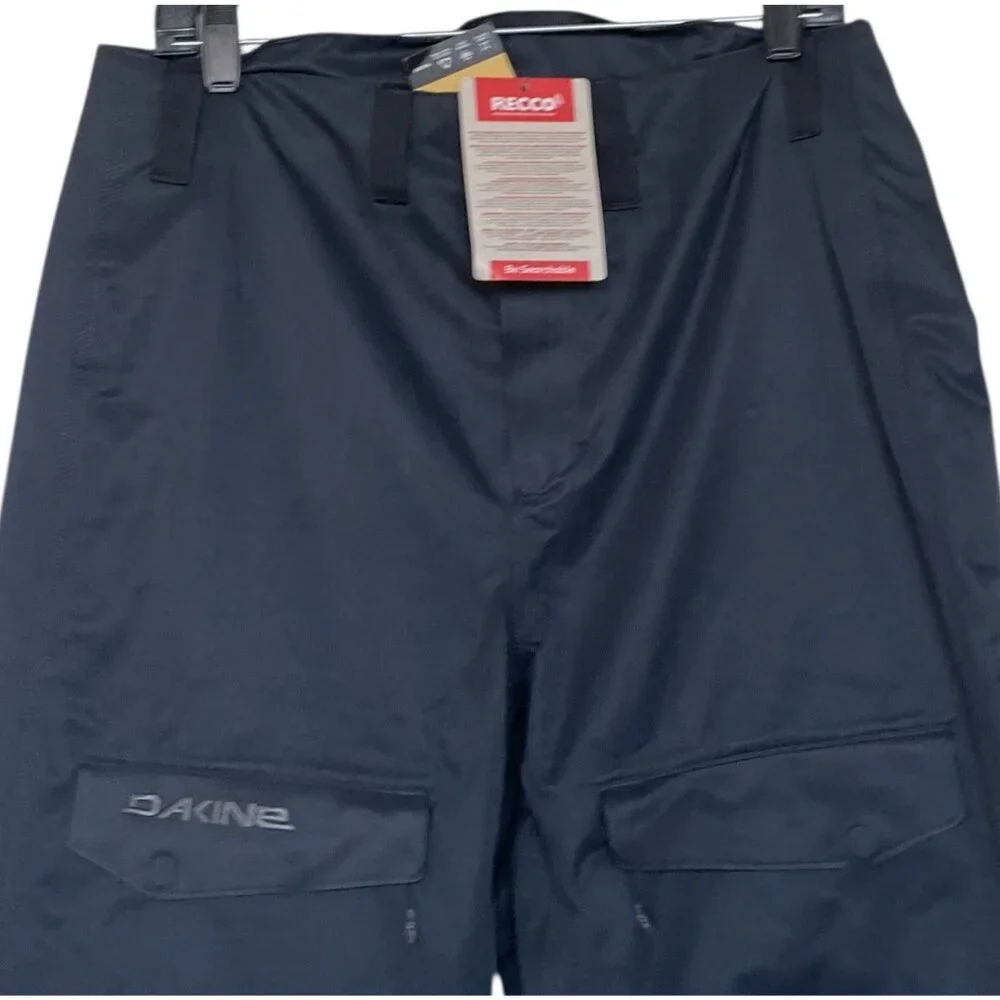 DAKINE Ski Snow Pants‎ Womens Size Medium Black RECCO Reach 20K 2L Snowboarding